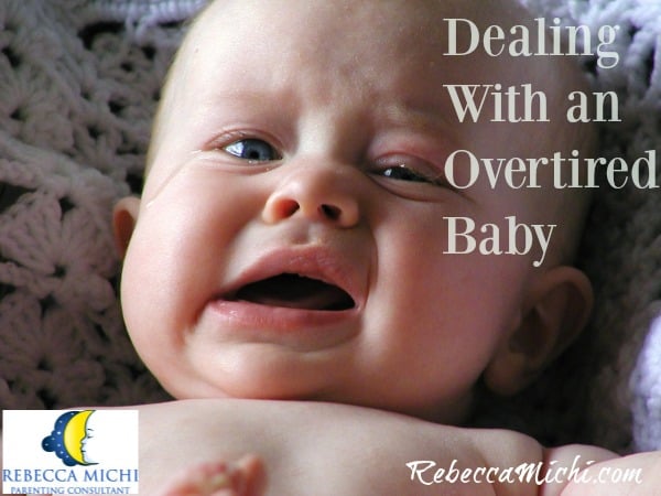 Overtired baby best sale cry it out