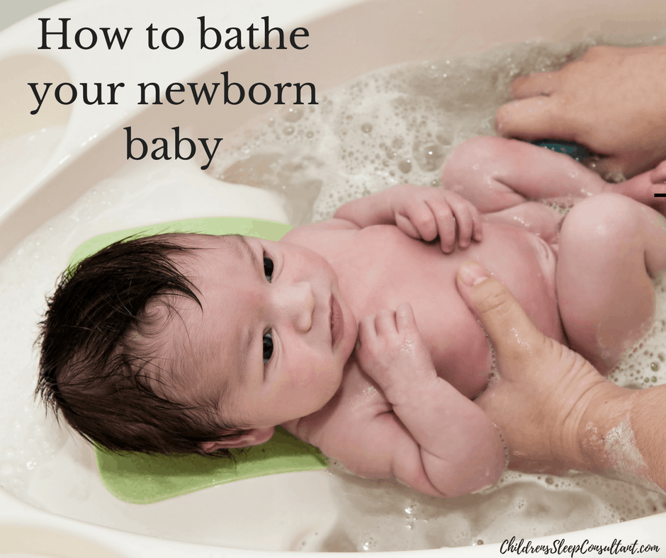 How to Bathe Your Newborn Baby Rebecca Michi Children's Sleep